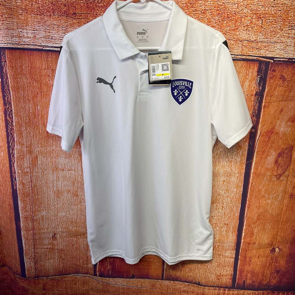 Puma Louisville City FC Team Liga Sideline Polo Shirt Sz M